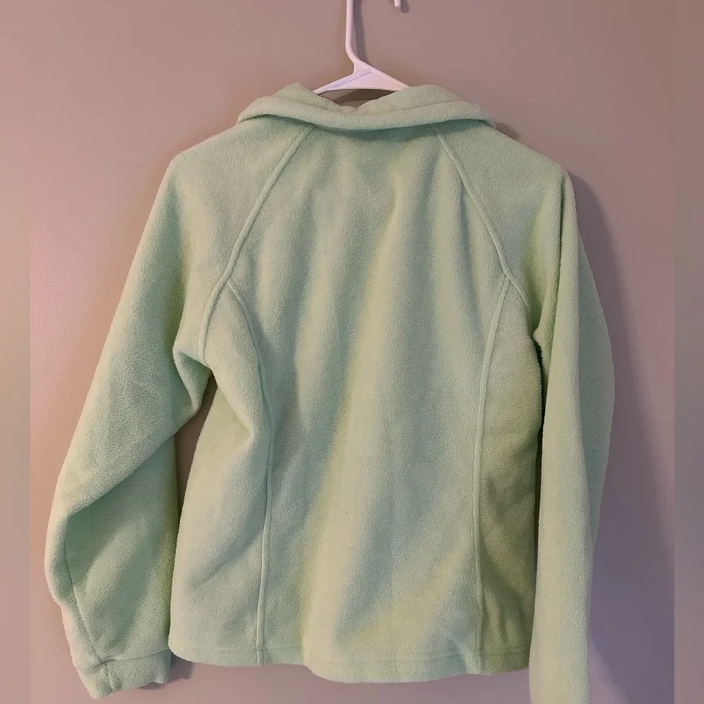 Columbia Mint Green Youth Fleece Jacket